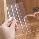 Self Adhesive Silicone Strip Invisible Silicone Bumper Pack of 10pcs