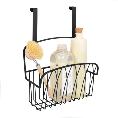 Multipurpose Spectrum Storage Cabinet Door Basket Steel Wire Storage Rack Organizer