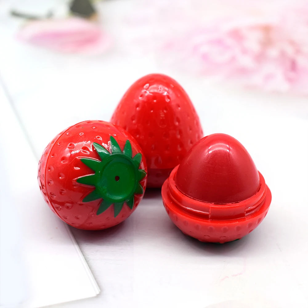 Strawberry Lip Balm 4Pcs Set