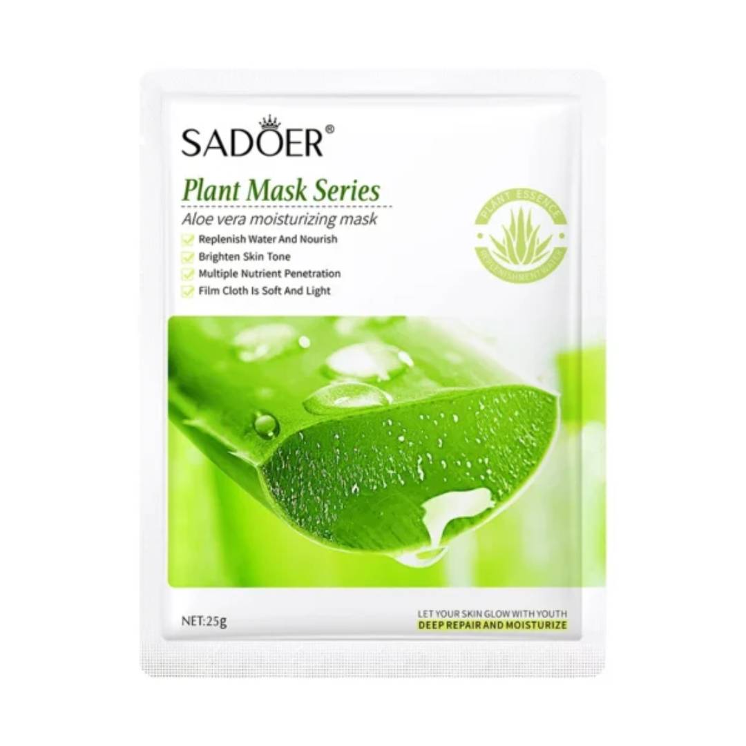 SADOER Aloe Vera Soft Moisturizing Face Sheet Mask