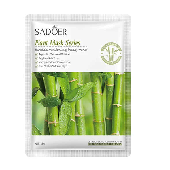 SADOER Bamboo Moisturizing Face Sheet Mask