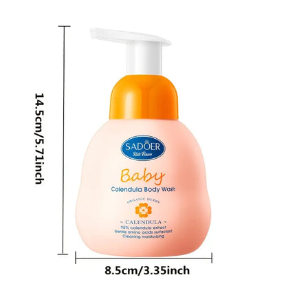 Sadoer Children's Calendula Amino Acid Mild Body Wash - 380ml