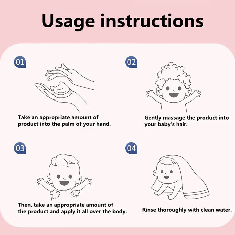 Sadoer Children's Calendula Amino Acid Mild Body Wash - 380ml