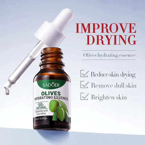 Sadoer Olive Leaf Hydrating Essence Facial Serum 15ml