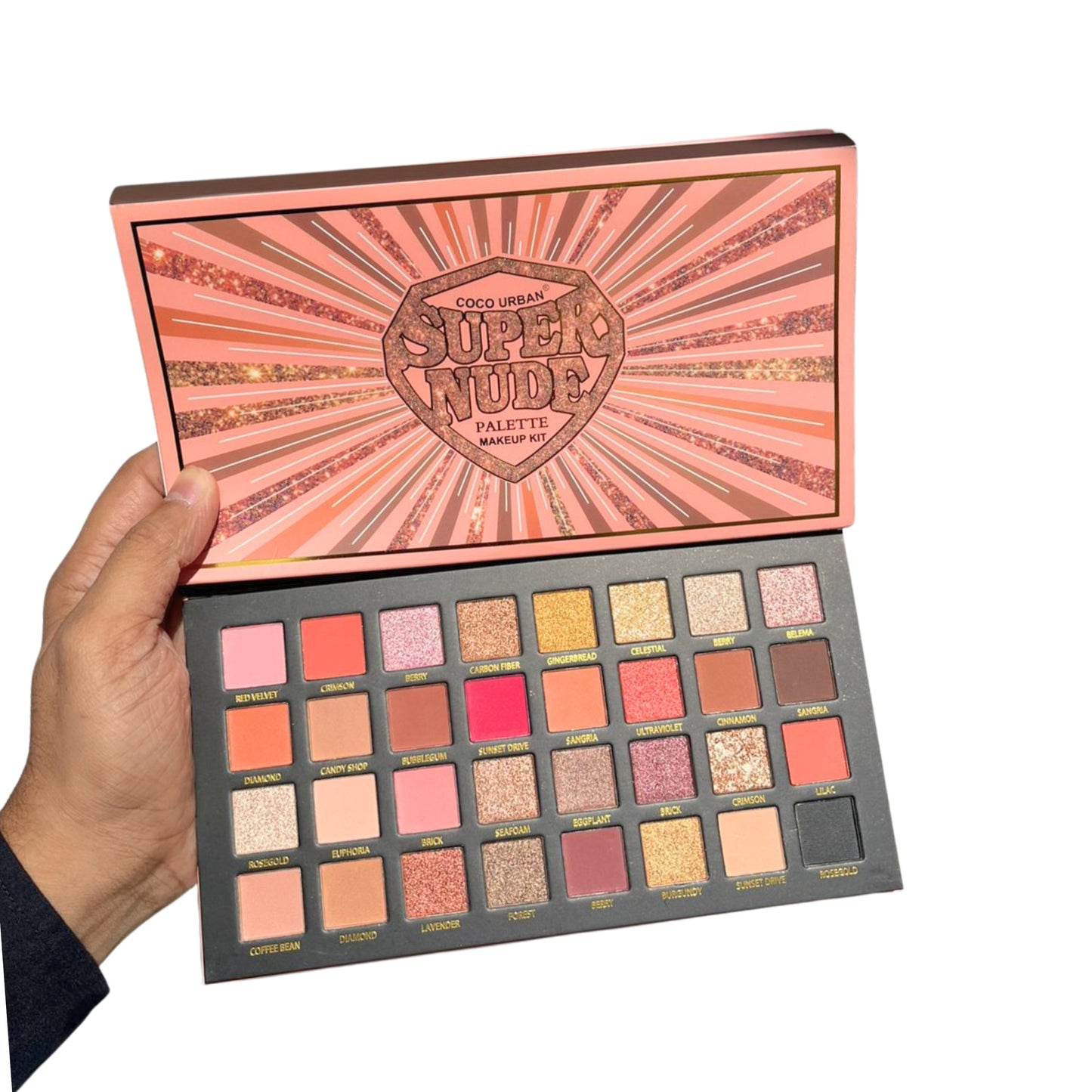 Coco Urban Super Nude 32 Color Eyeshadow Palette