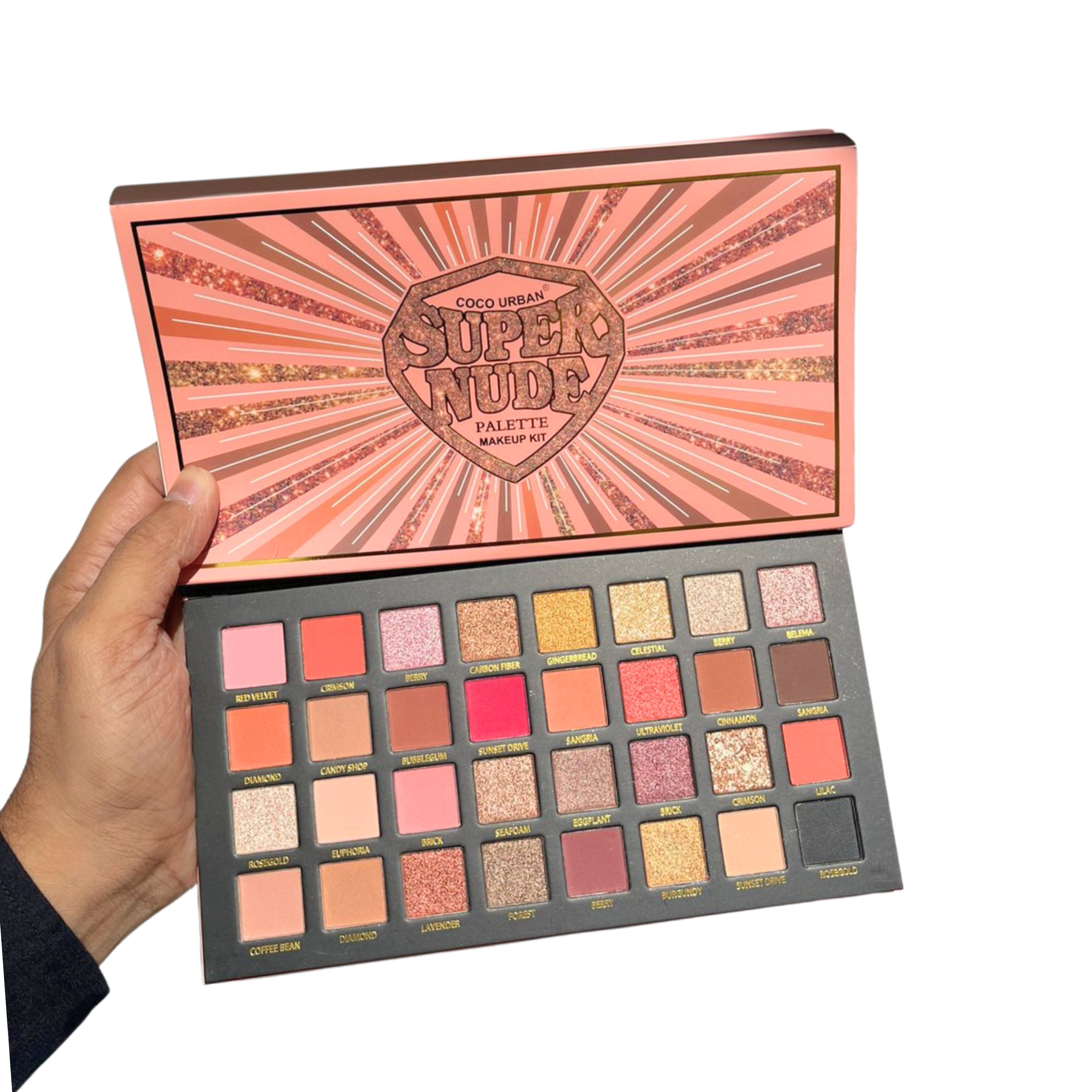 Coco Urban Super Nude 32 Color Eyeshadow Palette