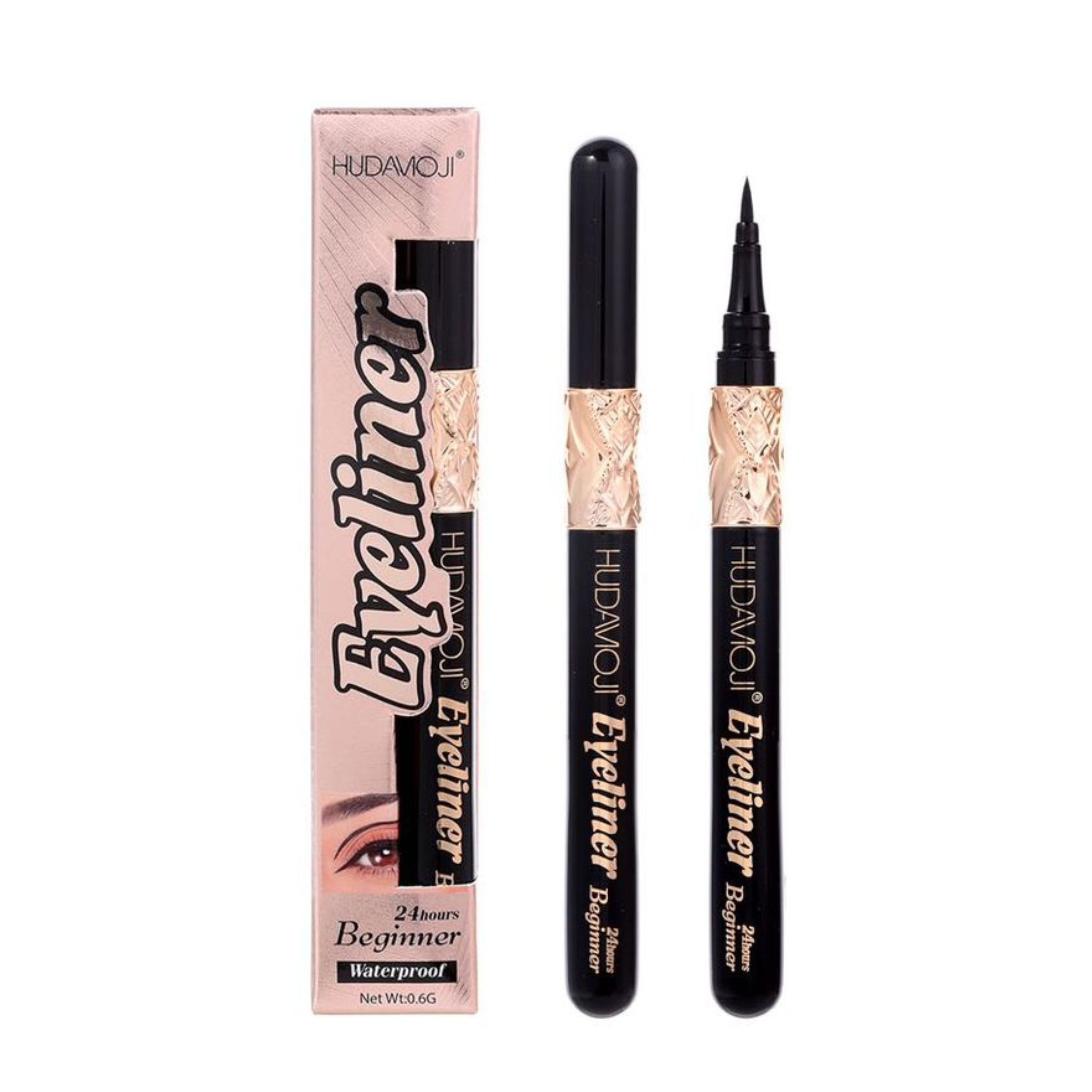 Hudamoji 24hrs beginner Waterproof Eye Liner