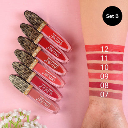Emelie Luxurios Silky Lipgloss Pack of 6