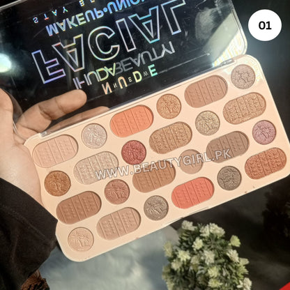 High Quality Nude Shades Super Pigmented 24 Color Eye Shadow Palette