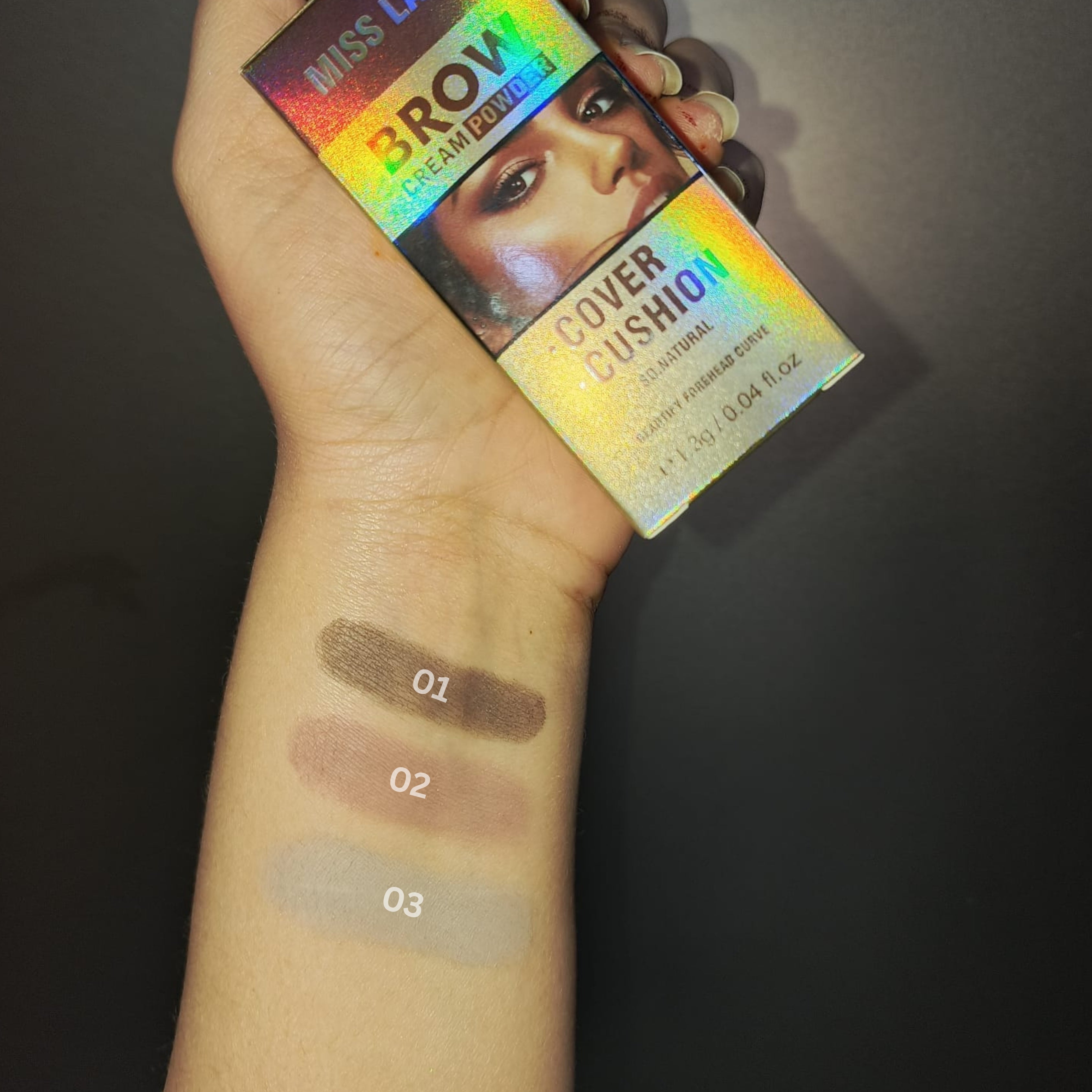 2In1 Hairline & Eyebrow Shaping Stamp by Miss Lara