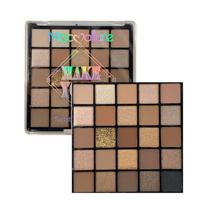 Mocallure 25 Colors Nude Eyeshadow Palette Suitable for All Girls