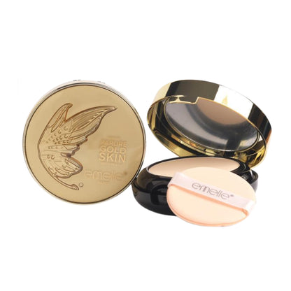 Emelie Matte Parure Gold Skin Compact Powder  SPF 15 PA+++