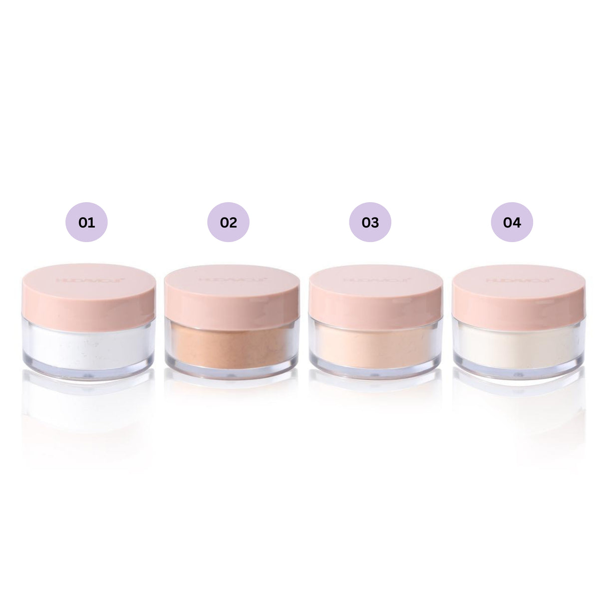 Hudamoji Extra Long Standby Oil Control, Waterproof And Anti Peeling Loose Powder