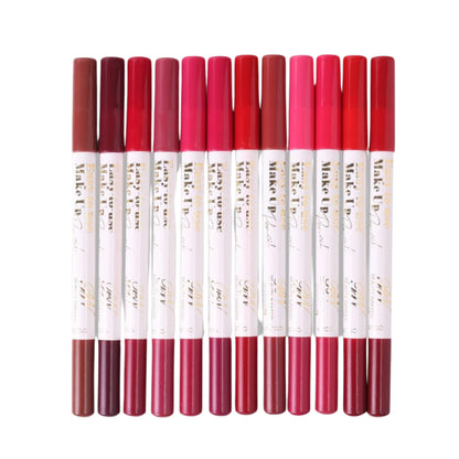 Emelie Ultra Smooth Lip Pencil Set Pack of 12