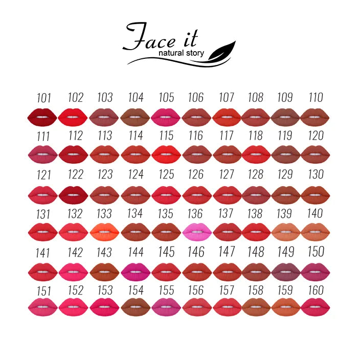 Face it Natural Story Matte Nude Lipstick