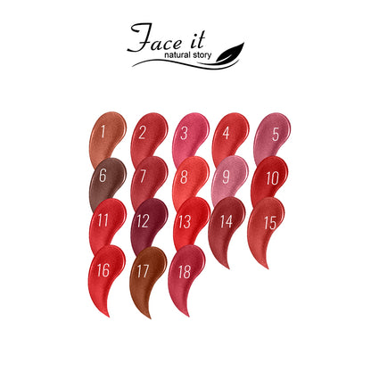Face it Natural Story Waterproof Matte Lip Gloss