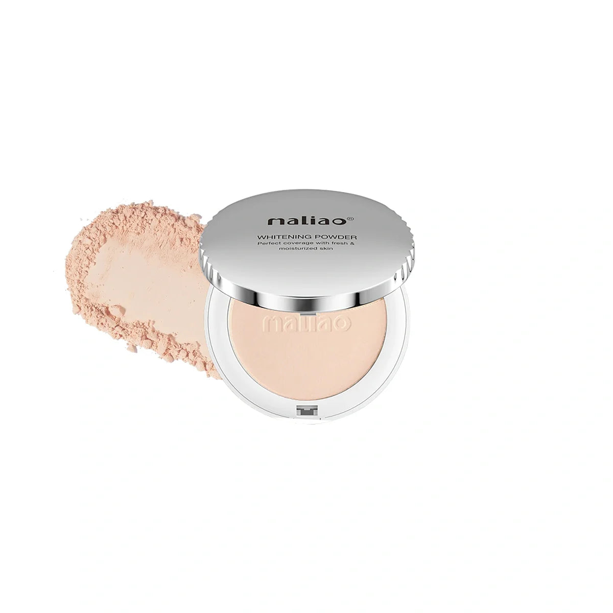 Maliao Whitening Powder 2-in-1 Oil Control Compact Powder