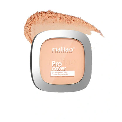 Maliao Pro Cover Super Blendable Perfecting Compact Powder Seamless Perfection For Every Skin Tone