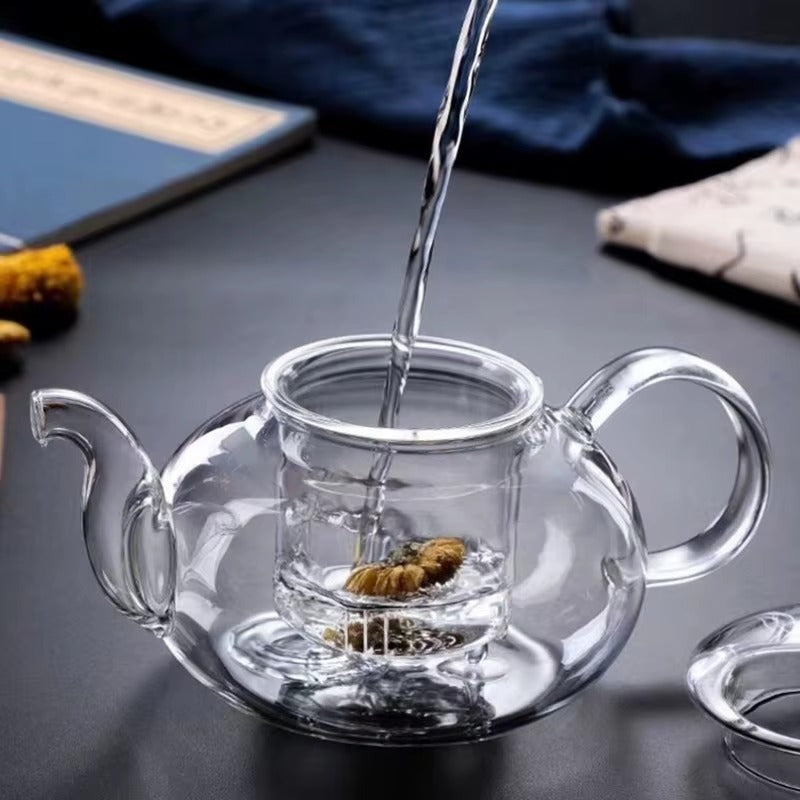 Heat Resistant Glass Teapot