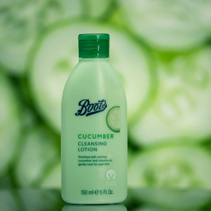 BOOTS CUCMBER CLEANSING LOTION 150ML