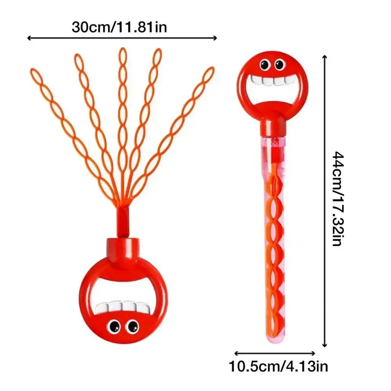 32 Holes Handheld Bubble Wand Stick Toy