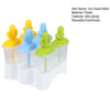 Ice Cream Popsicle Mold DIY Homemade Popsicle Box with Plastic Sticks