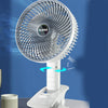 Portable Mini USB Rechargeable Turbo Fan 3 Speed Adjustable