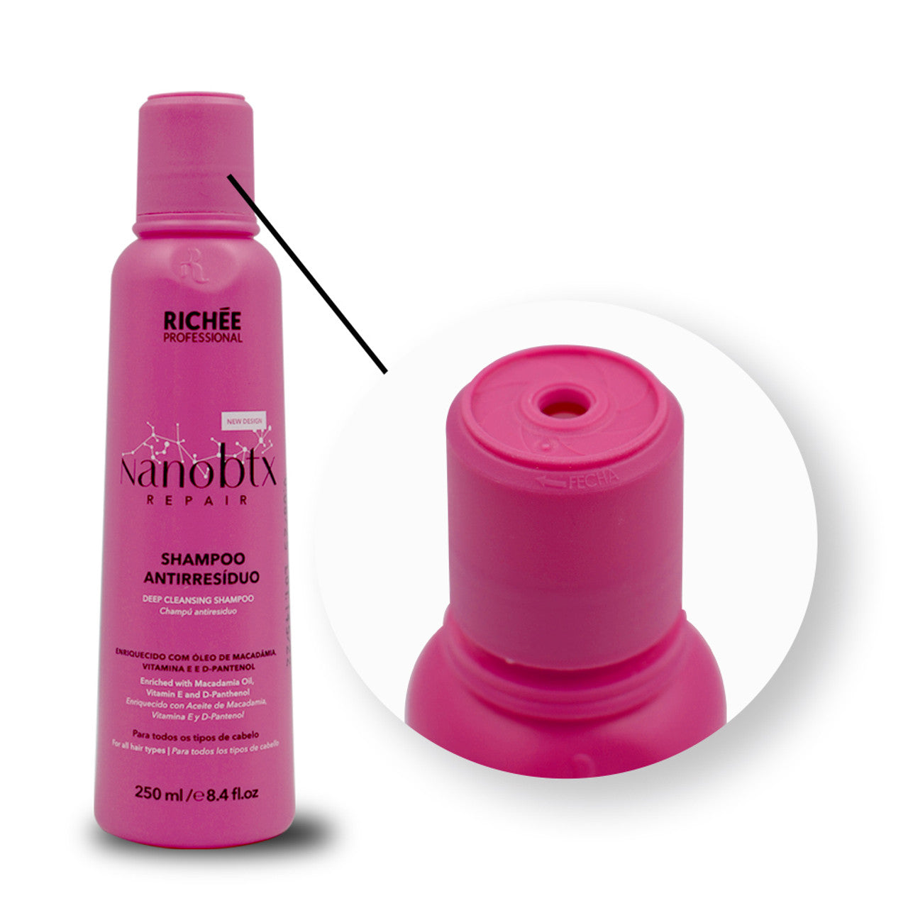 Richée Professional Nanobtx Repair Kit Shampoo Or Conditioner 1000ml