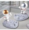 Astronaut Plastic Spacesuit Figurine Mobile Phone Holder Desktop Decoration Mobile Stand Abs Lazy Bracket