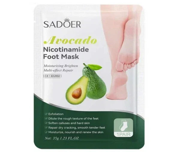Sadoer Avocado Nicotinamide Moisturizing Foot Mask 35g