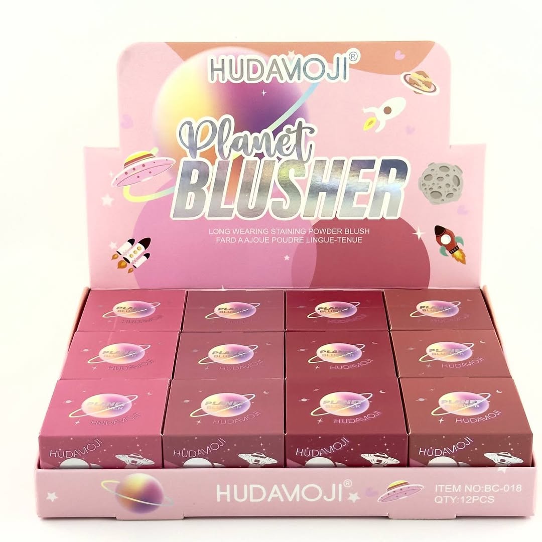 Hudamoji Planet Blusher Pack of 4