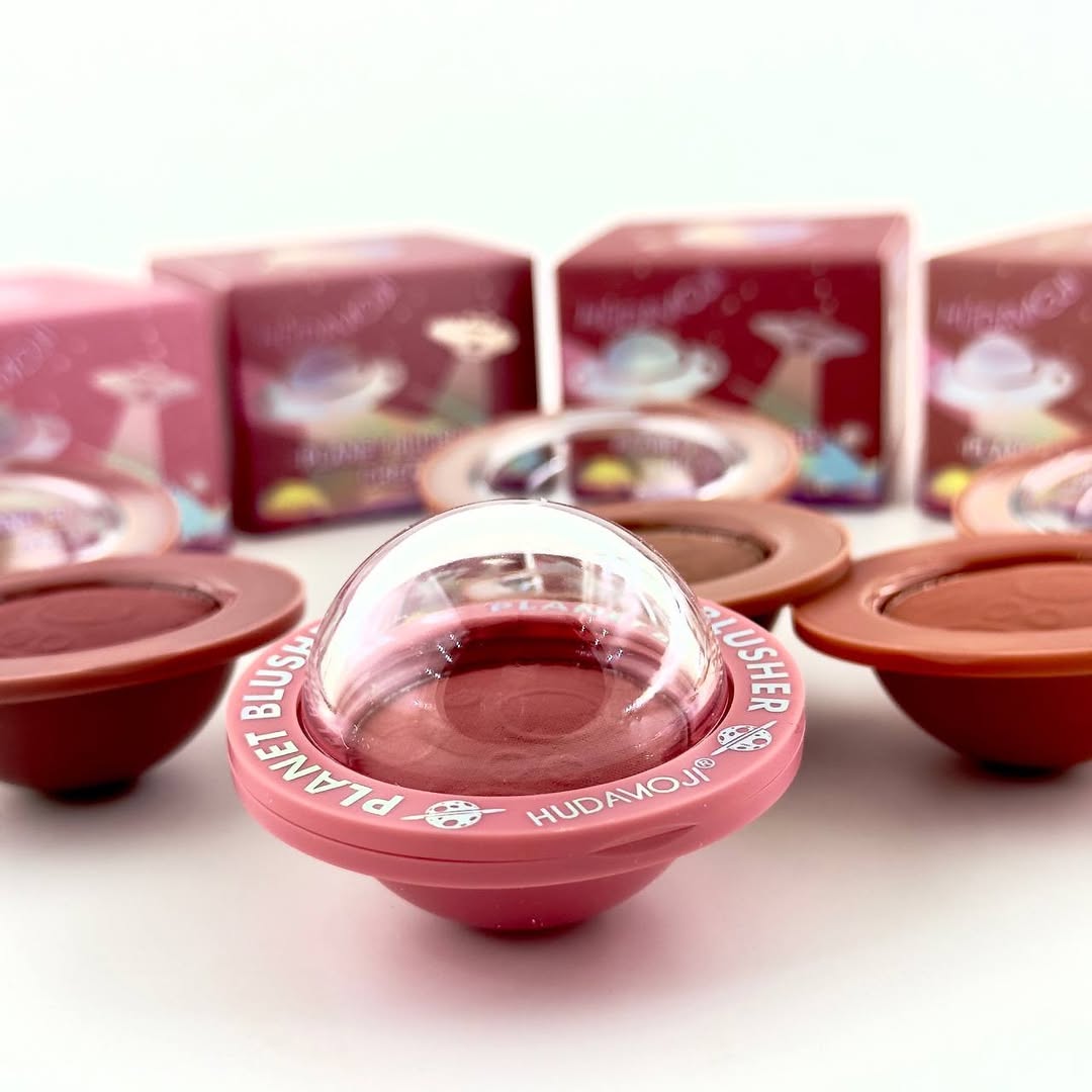 Hudamoji Planet Blusher Pack of 4