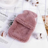 Hot Water Bottle Cover Soft Rabbit Knitted Cozy Plush Cover Bag