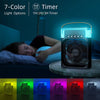 Portable Mini Electric Fan Air Conditioner Humidifier With LED Night Light Water Mist Fans