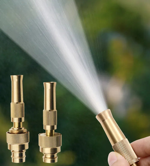 High Pressure Brass Nozzle Full Copper Material Integrated Direct Water Spray Nozzle Gun