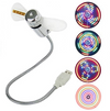 Portable Mini Flexible Colorful USB Cooling Fan