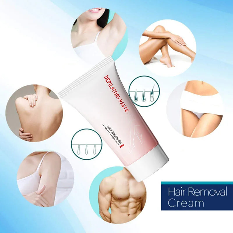 BPDE Hair Removal Cream For Armpit Legs Arms Painless Hair Inhibitor Depilatory Reduces Ingrown Hair