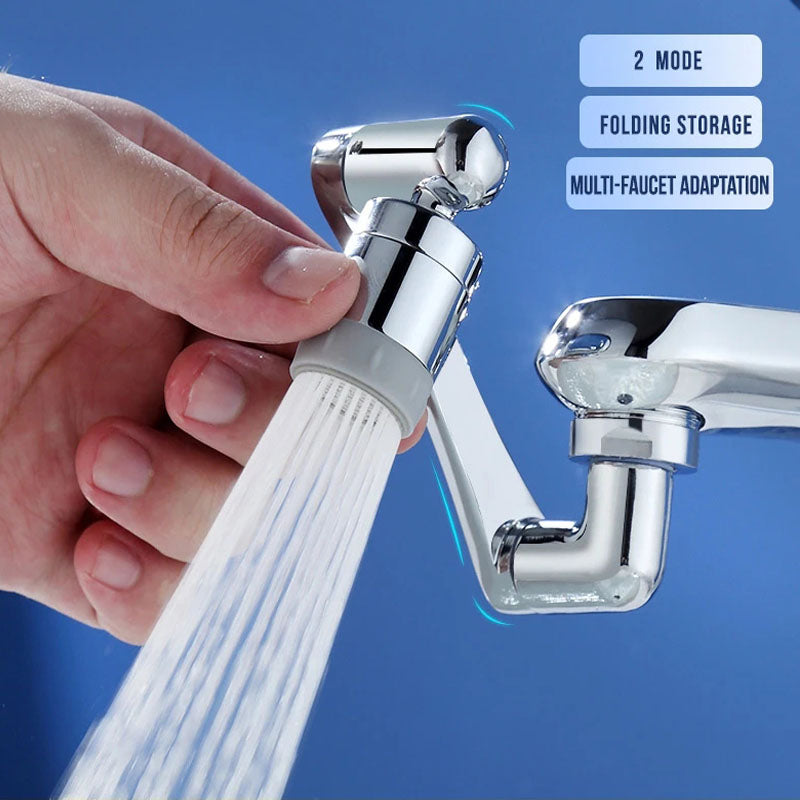 Stainless Steel Rotated Faucet Swivel Robotic Arm Swivel Extension Faucet
