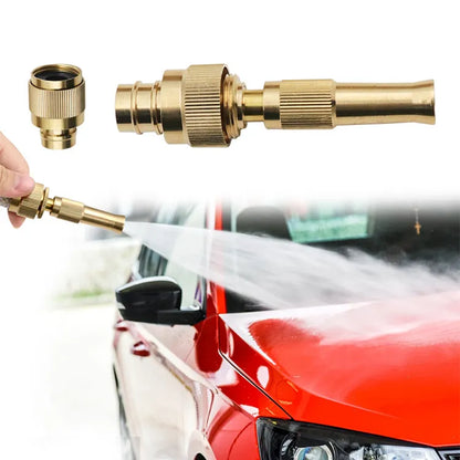 High Pressure Brass Nozzle Full Copper Material Integrated Direct Water Spray Nozzle Gun (high return)