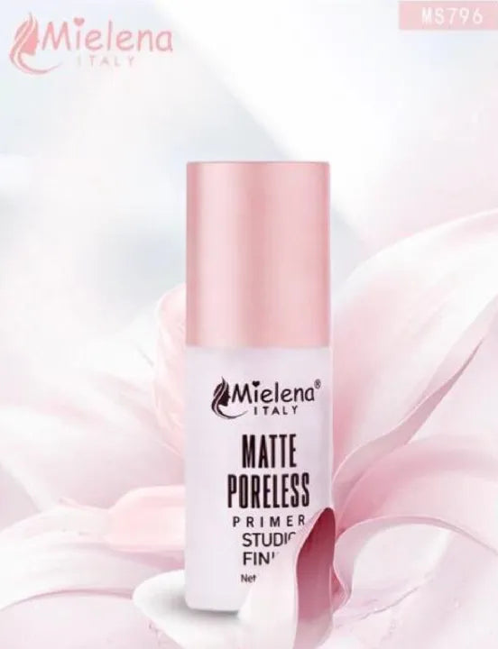 Mielena Matte Poreless Studio Finish Primer Smooth Shine Free Base