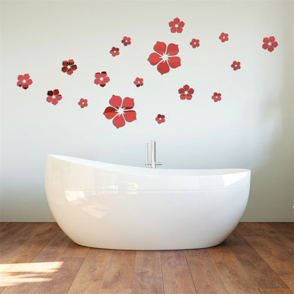 FLOWERS Acrylic Wall Sticker