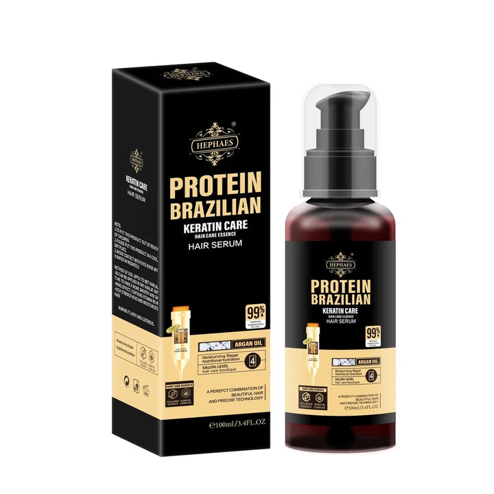 Hephaes Brazilian Keratin Hair Restoration Bundle