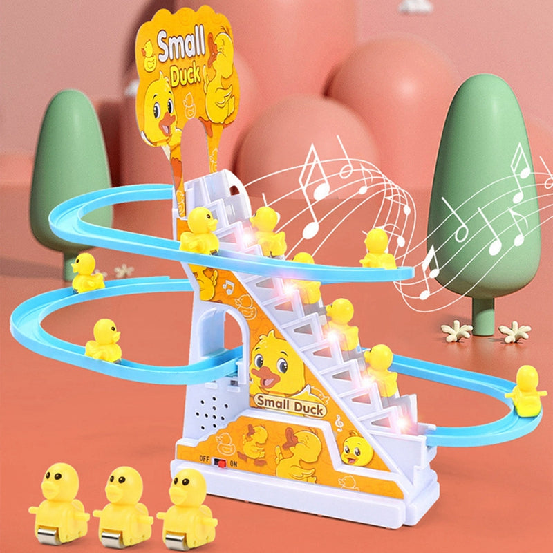 Small Ducks climbing Track Toy 3pcs Duck