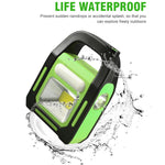 LED Solar Handheld Light Camping Lantern Multifunctional USB Charging Night Fishing Torch