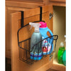 Multipurpose Spectrum Storage Cabinet Door Basket Steel Wire Storage Rack Organizer