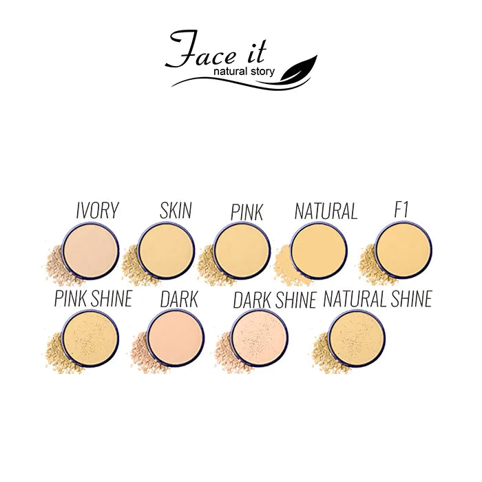 Face It Natural Story Oil Control Loose Powder