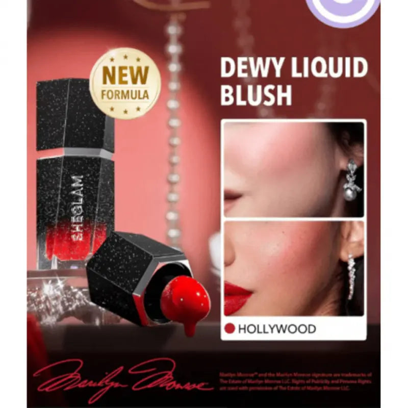 Sheglam X Marilyn Monroe Color Bloom Dewy Liquid Blush