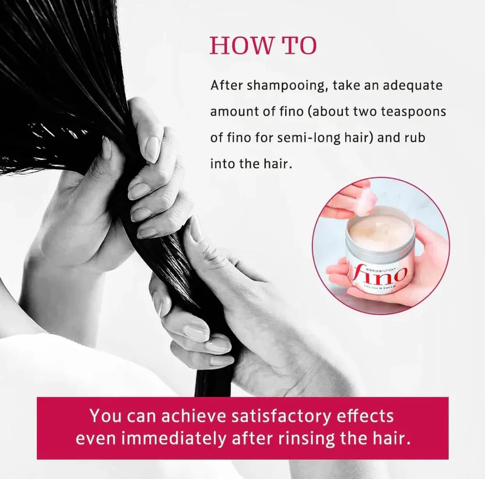 Fino Premium Touch Hair Mask  Nourishing  Repairing Mask for Dry Damaged Hair 230g