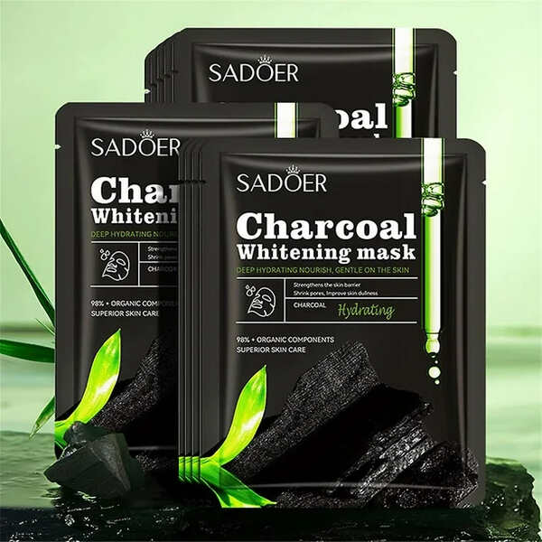 Sadoer Charcoal Whitening Facial Mask