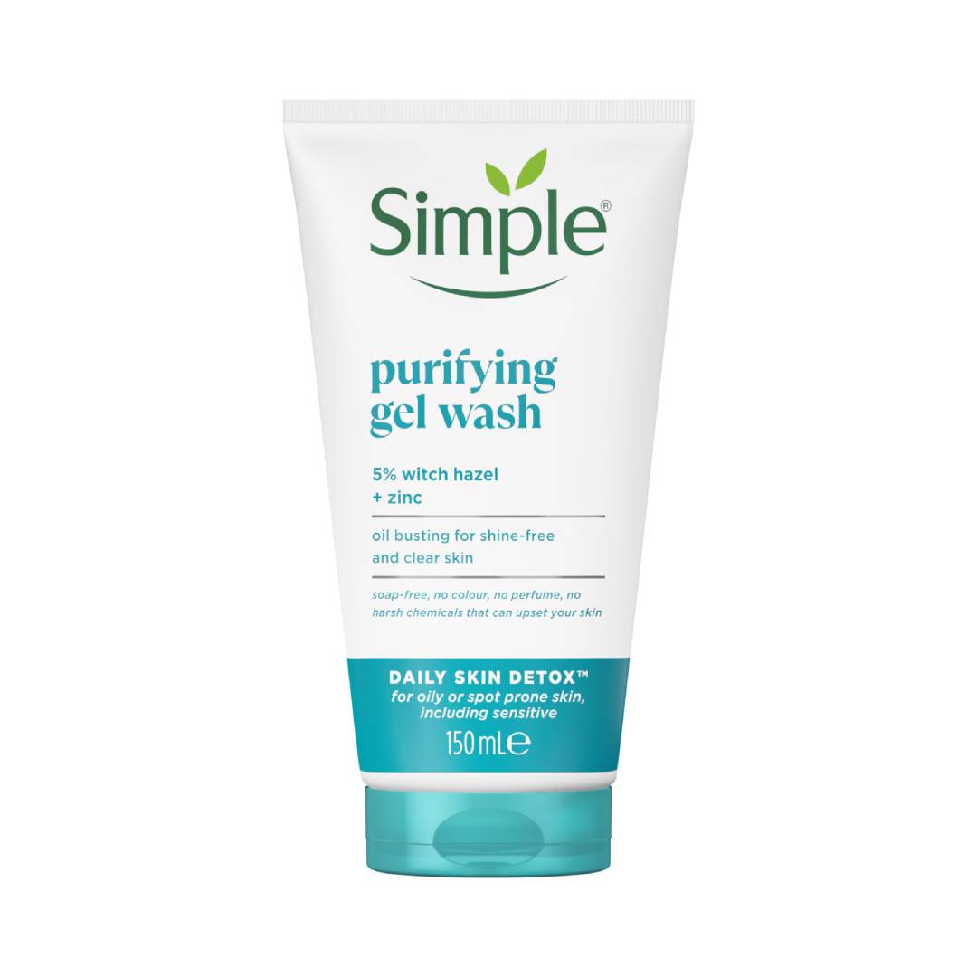 Simple Purifying Gel Daily Skin Detox Purifying Gel Wash 150ml